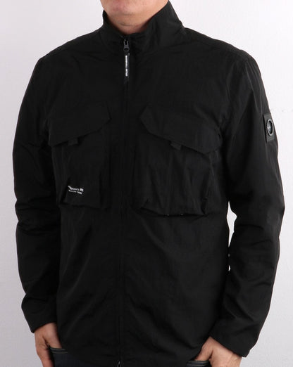 Marshall Artist Acier Overshirt Schwarz