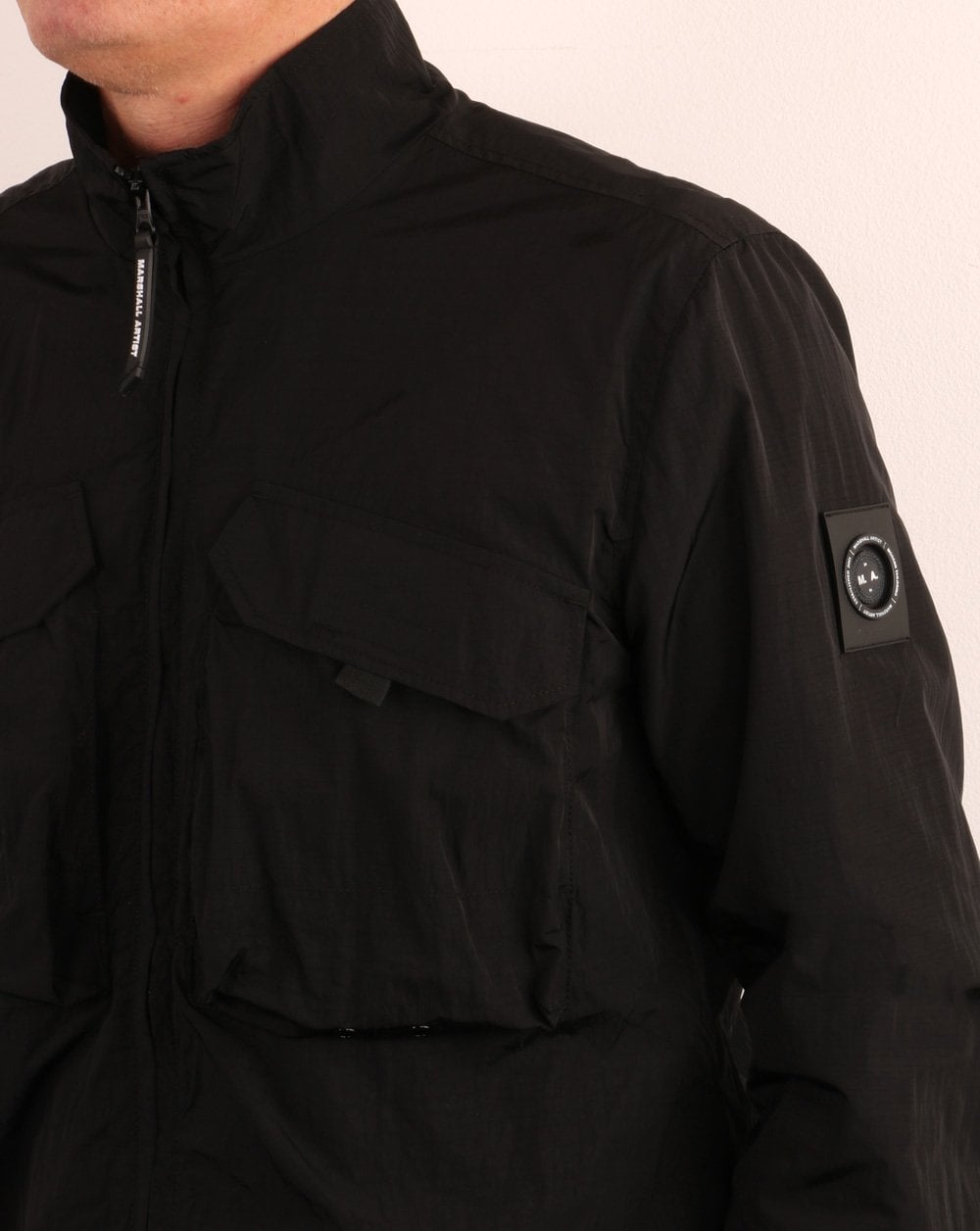 Marshall Artist Acier Overshirt Black