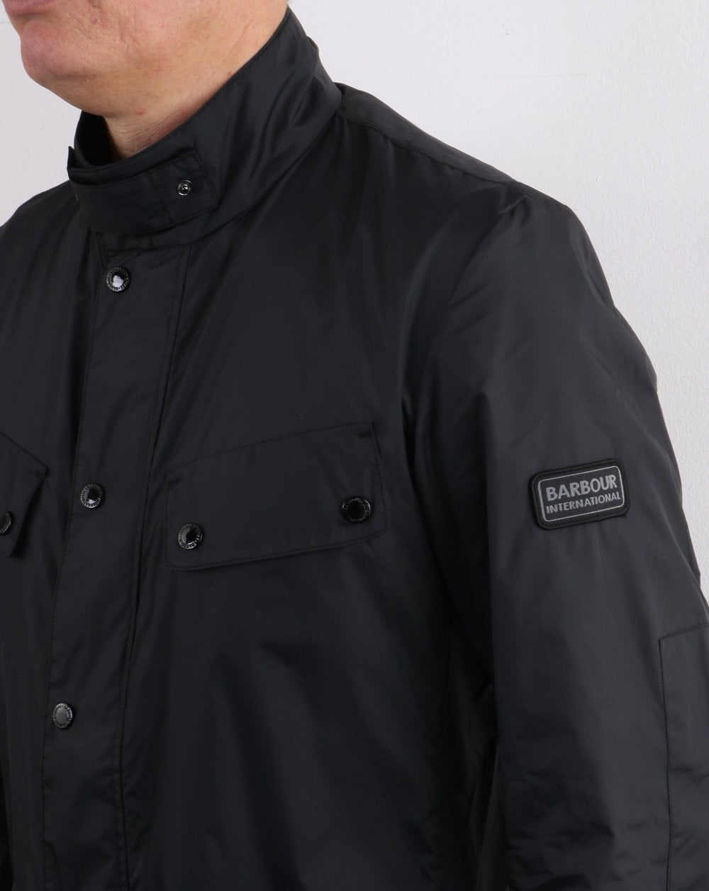 Barbour International Packable Duke Casual Jacket Black