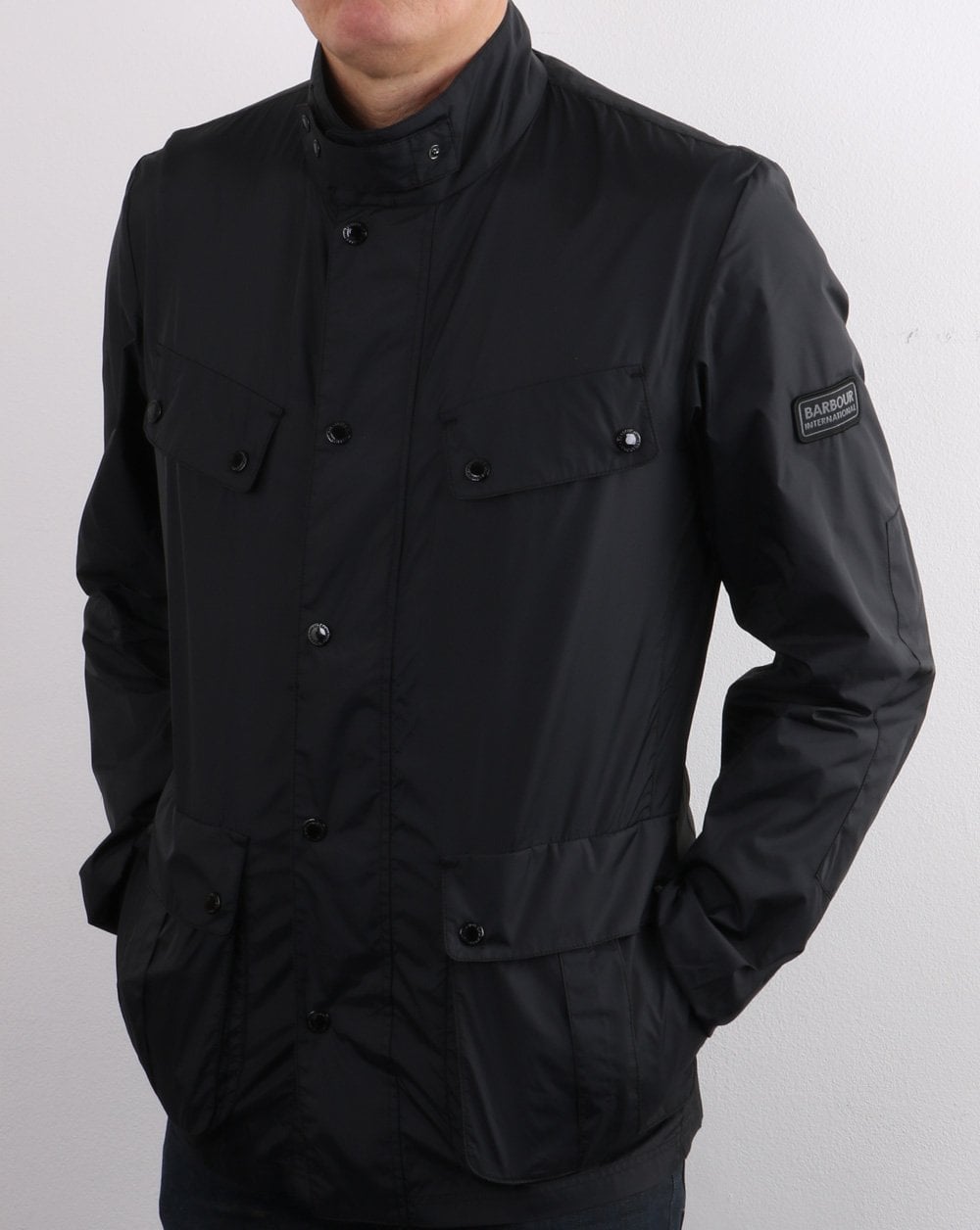 Barbour International Packable Duke Casual Jacket Black