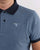 Barbour Contrast Collar Polo Navy
