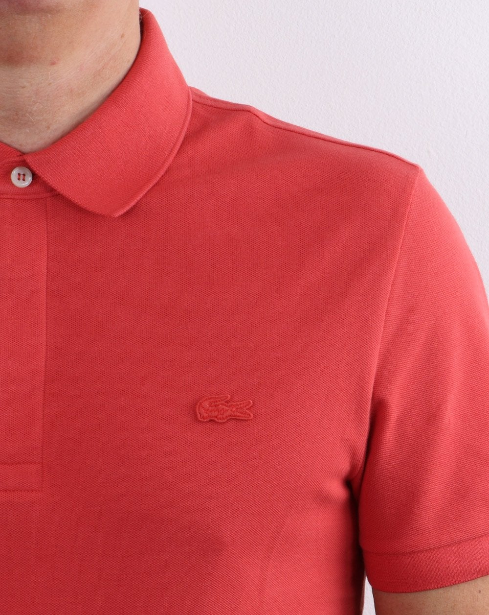 Lacoste Tonal Poloshirt Koralle