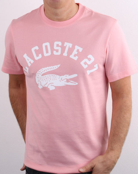 Lacoste 27 Logo T-shirt Pink