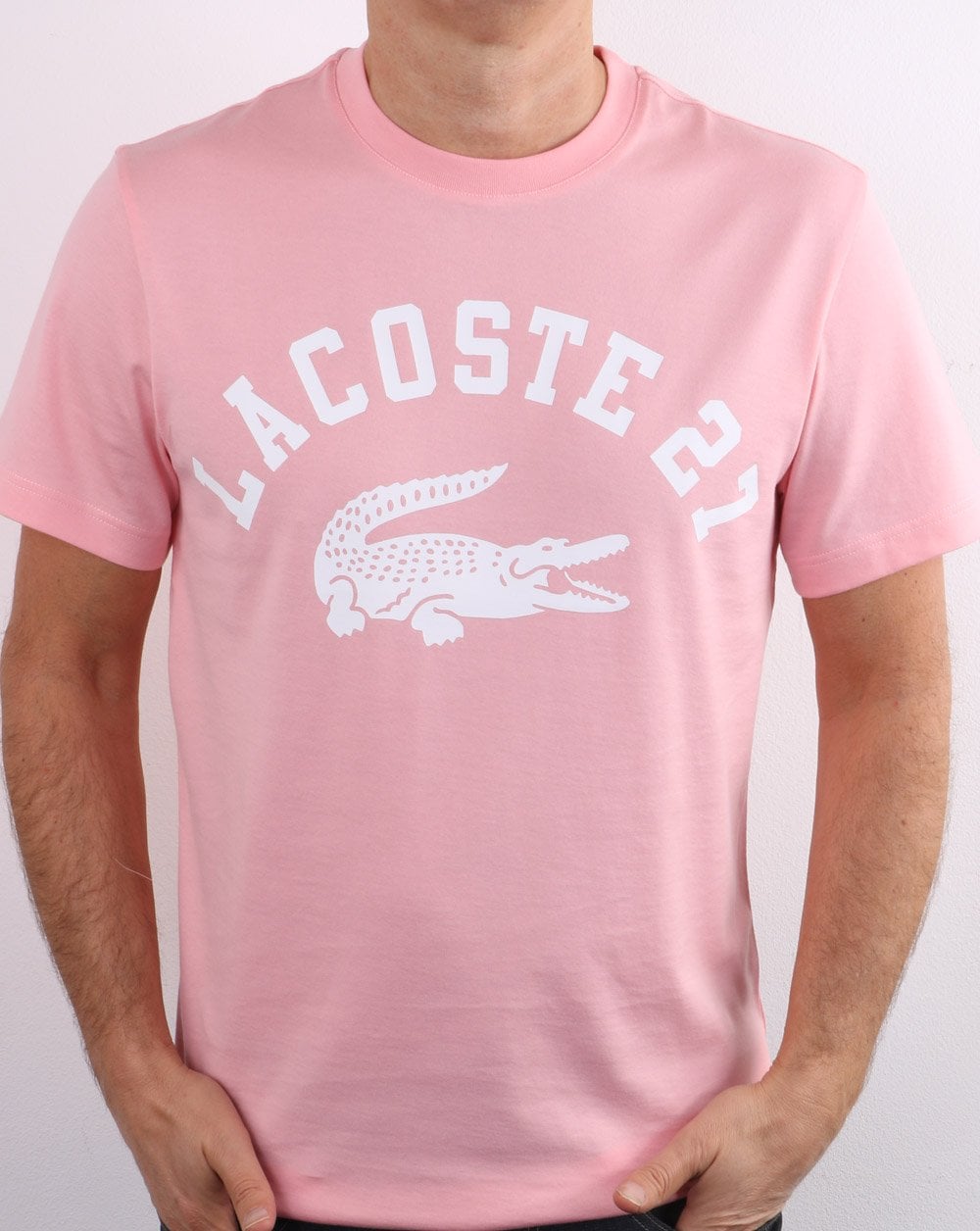 Lacoste 27 Logo T-shirt Pink