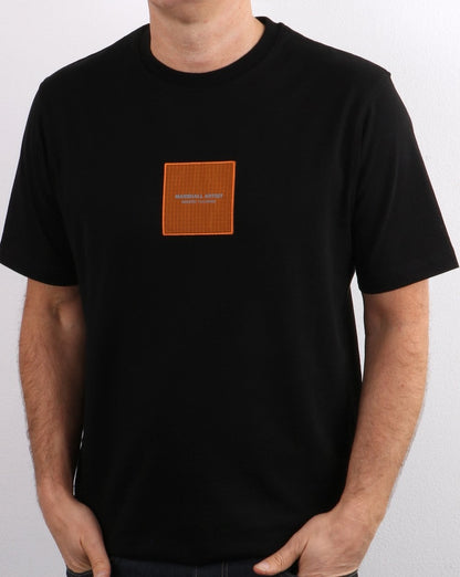 Marshall Artist Liquid Ripstop Logo T-Shirt Schwarz