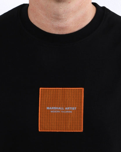 Marshall Artist Liquid Ripstop Logo T-Shirt Schwarz