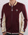 Fila Vintage Mk1 Settanta Track Top Deep Port/Pearl