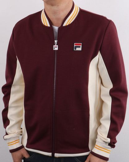 Fila Vintage Mk1 Settanta Trainingsjacke Deep Port/Pearl