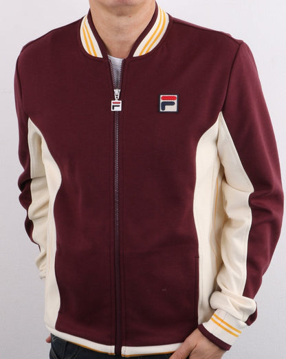Fila Vintage Mk1 Settanta Trainingsjacke Deep Port/Pearl