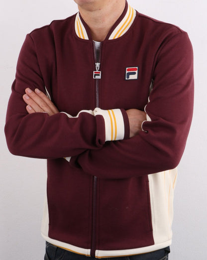 Fila Vintage Mk1 Settanta Trainingsjacke Deep Port/Pearl