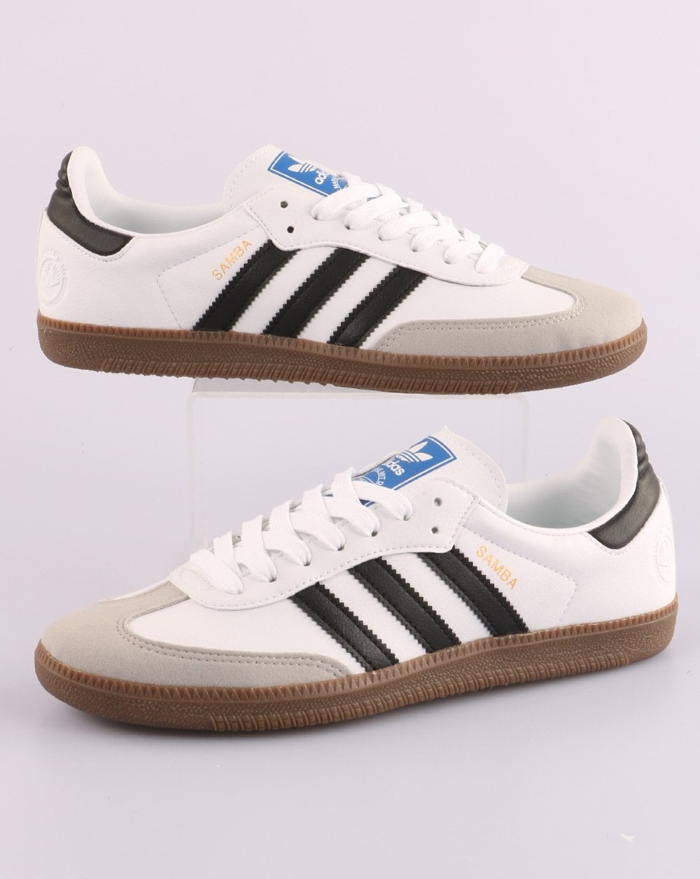 Adidas Samba Vegan Trainers White/Black