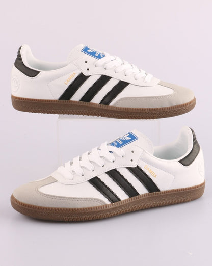 Adidas Samba Vegane Turnschuhe Weiß/Schwarz
