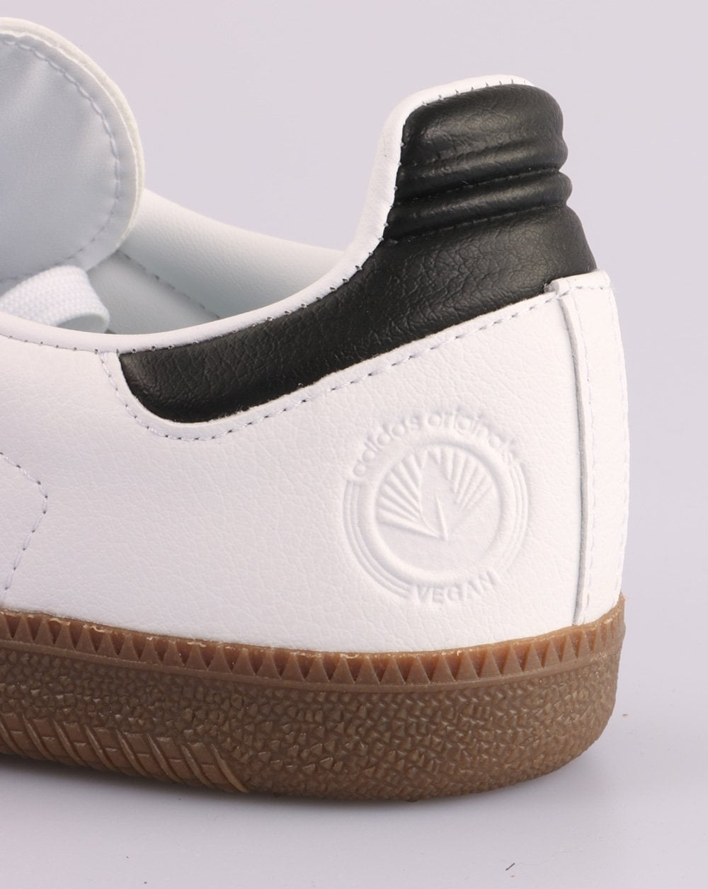 Adidas Samba Vegane Turnschuhe Weiß/Schwarz