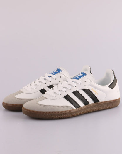 Adidas Samba Vegane Turnschuhe Weiß/Schwarz