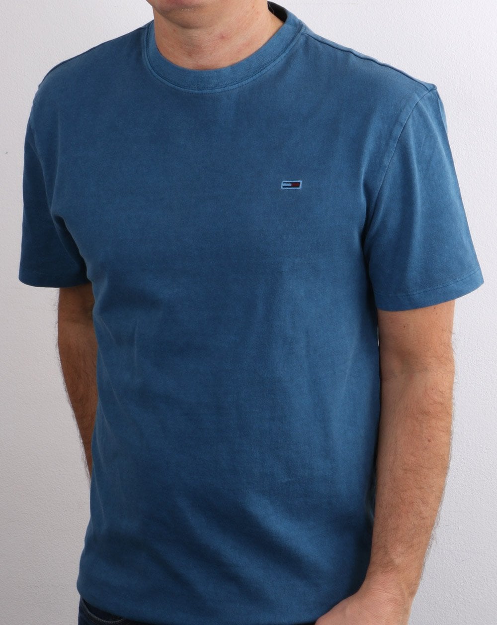 Tommy Jeans Sunfaded Wash T-shirt Blue