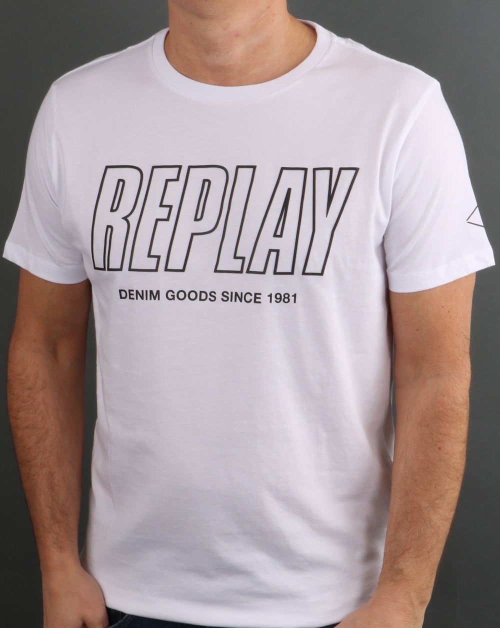 Replay T-Shirt Weiß