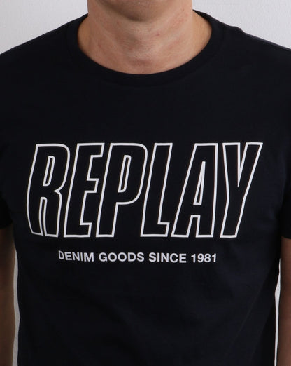 Replay T-Shirt Dunkelblau