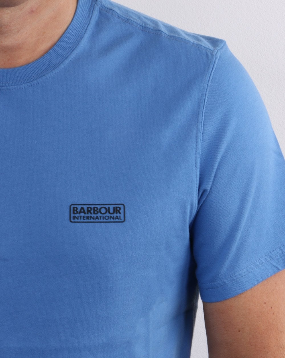 Barbour International Small Logo T-shirt Pure Blue