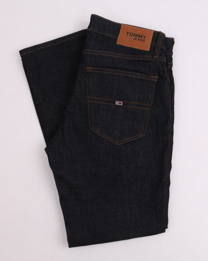 Tommy Jeans – Scanton – Slim-Fit-Jeans in dunkler Spülung