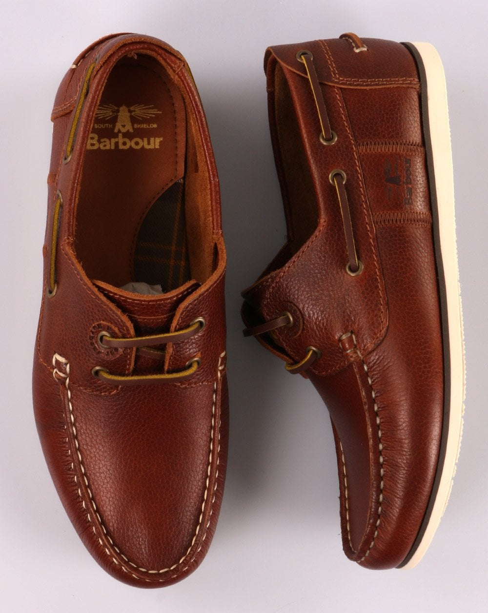Barbour Capstan Bootsschuh Cognac