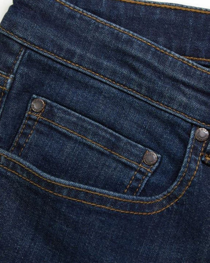 Weekend Offender – Locker geschnittene Jeans in dunklem Vintage-Look
