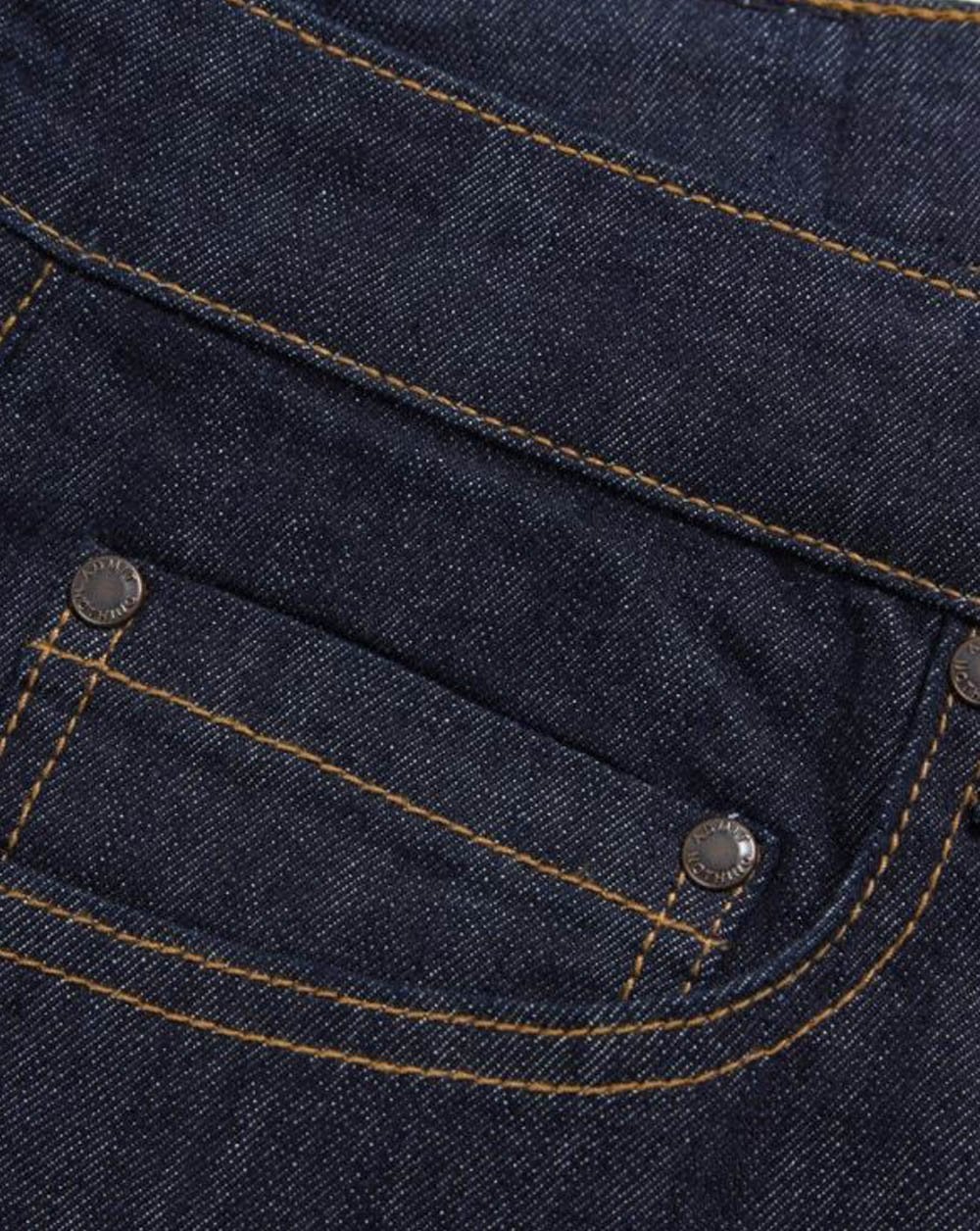 Weekend Offender – Jeans mit konischer Passform in dunkler Spülung