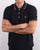 Lyle And Scott Tipped Polo Shirt Dark Navy/Orange