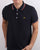 Lyle And Scott Tipped Polo Shirt Dark Navy/Orange