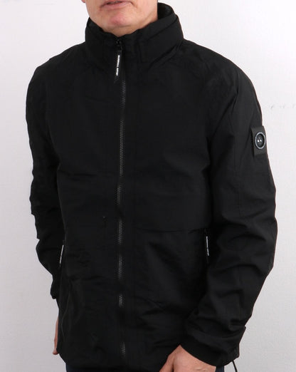 Marshall Artist Acier Langer Parka Schwarz