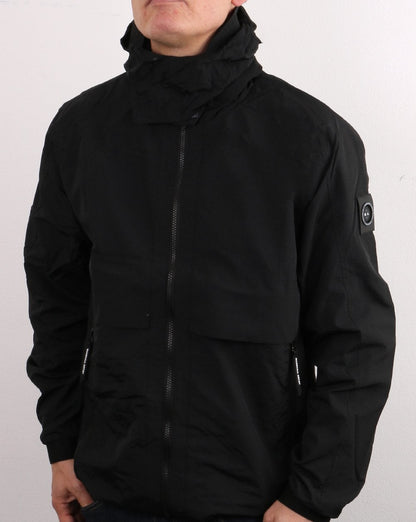 Marshall Artist Acier Langer Parka Schwarz