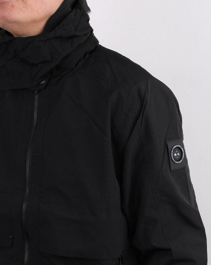 Marshall Artist Acier Langer Parka Schwarz
