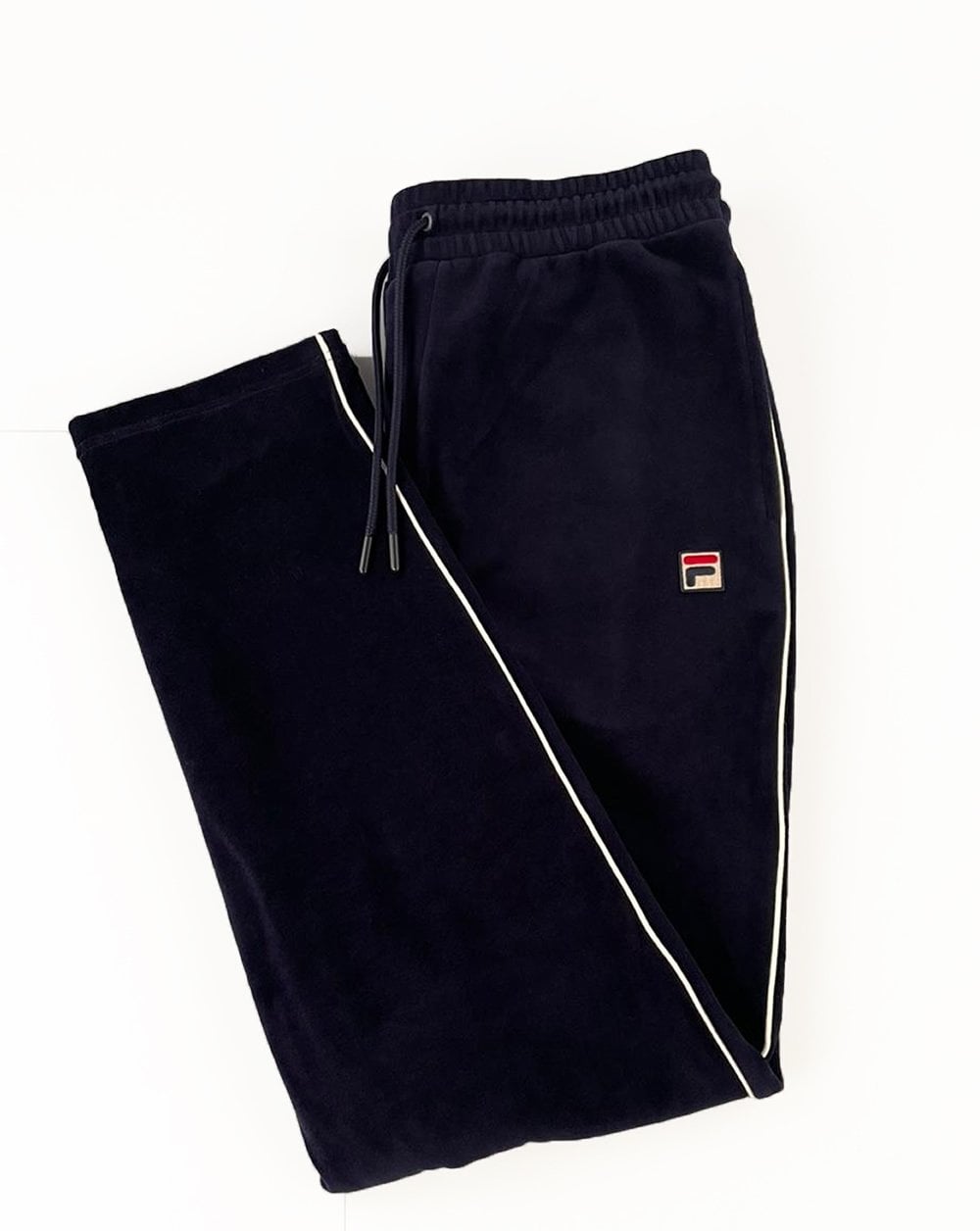 Fila Vintage Terrinda Velours-Trainingshose, Marineblau
