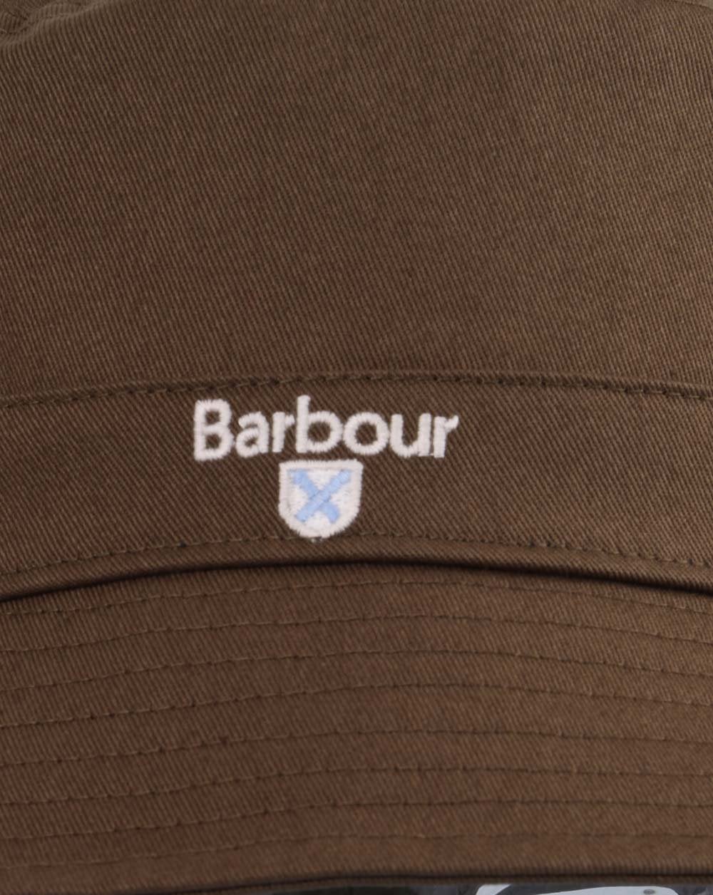 Barbour Cascade Fischerhut Olivgrün