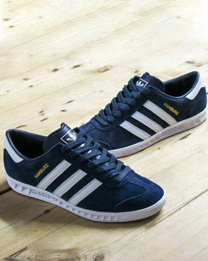 Adidas Hamburg Sneakers Marineblau/Weiß