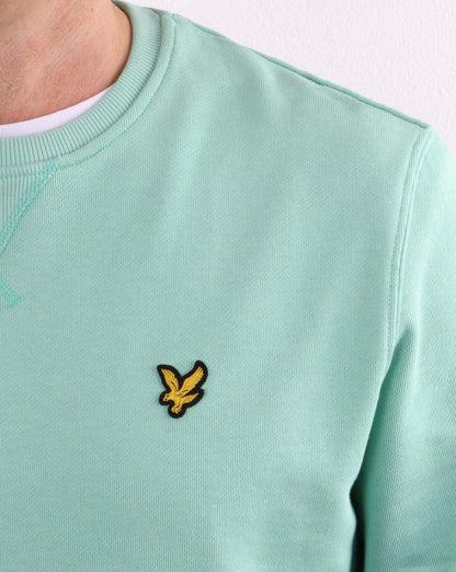 Lyle And Scott – Sweatshirt mit Rundhalsausschnitt in Minzgrün