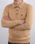 Gabicci Vintage Francesco Knitted Polo Honey