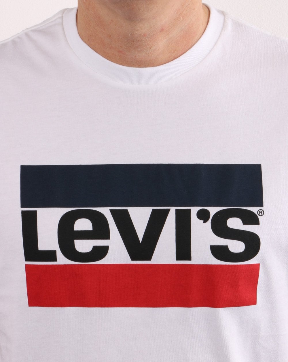 Levis Sportswear Logo Graphic Tee White