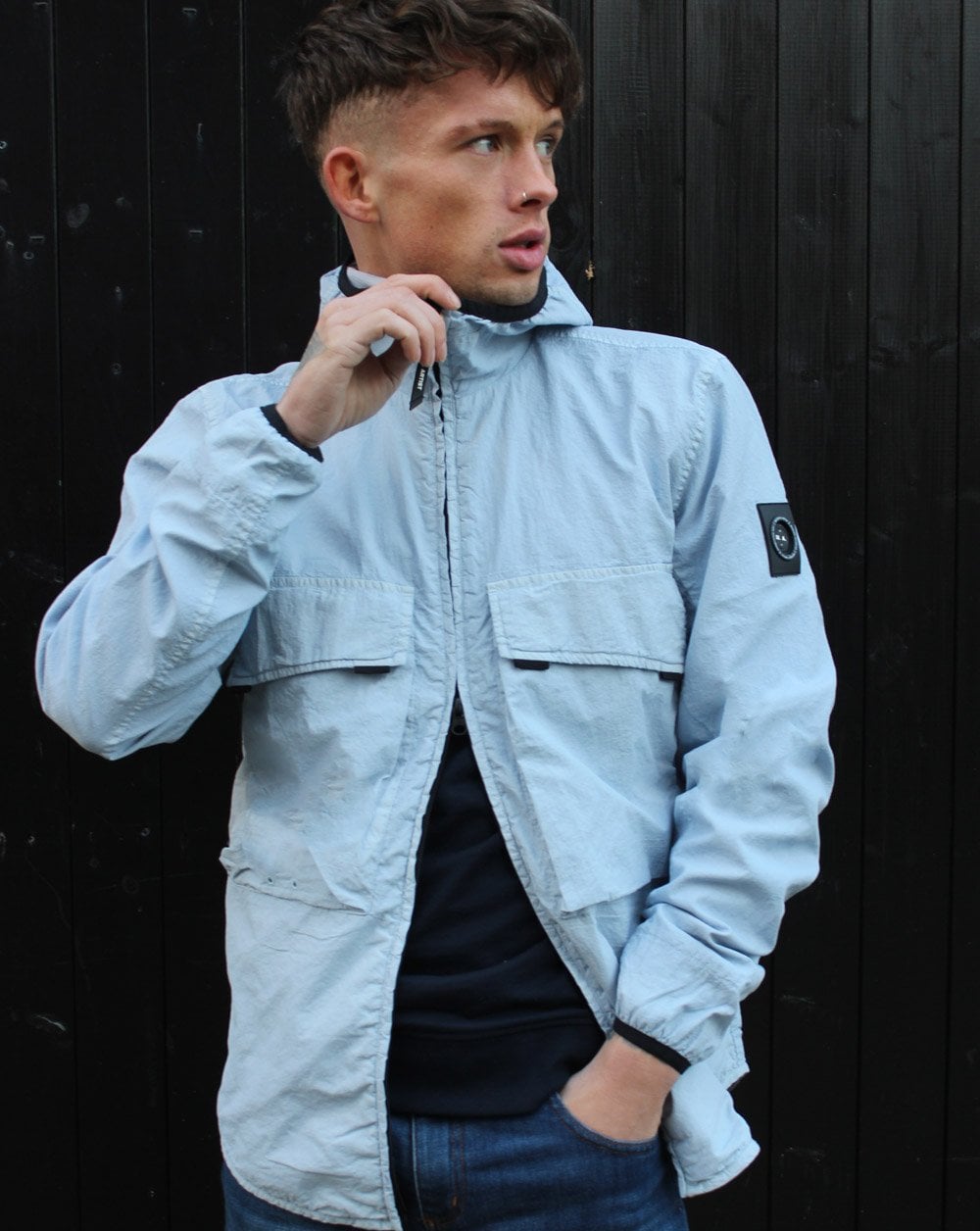 Marshall Artist Kapuzenjacke Sky