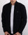 Gant Superfine Lambswool Zip Cardigan Navy