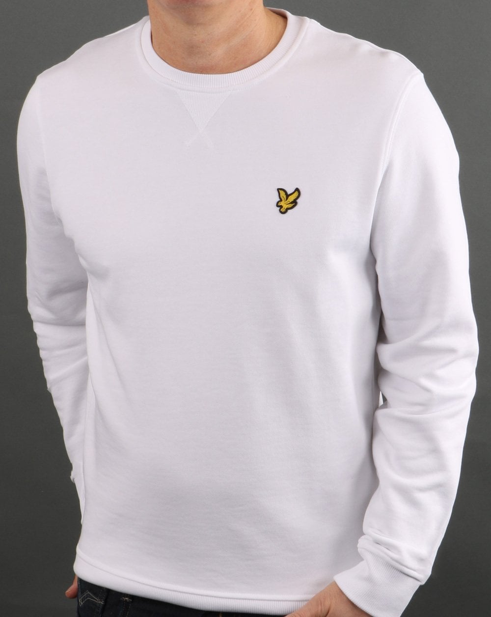 Lyle And Scott Crew Neck Sweatshirt White