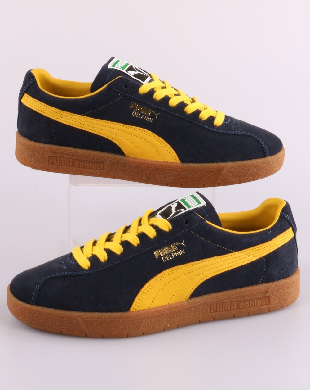Puma Delphin Og Trainer Marine/Gelb