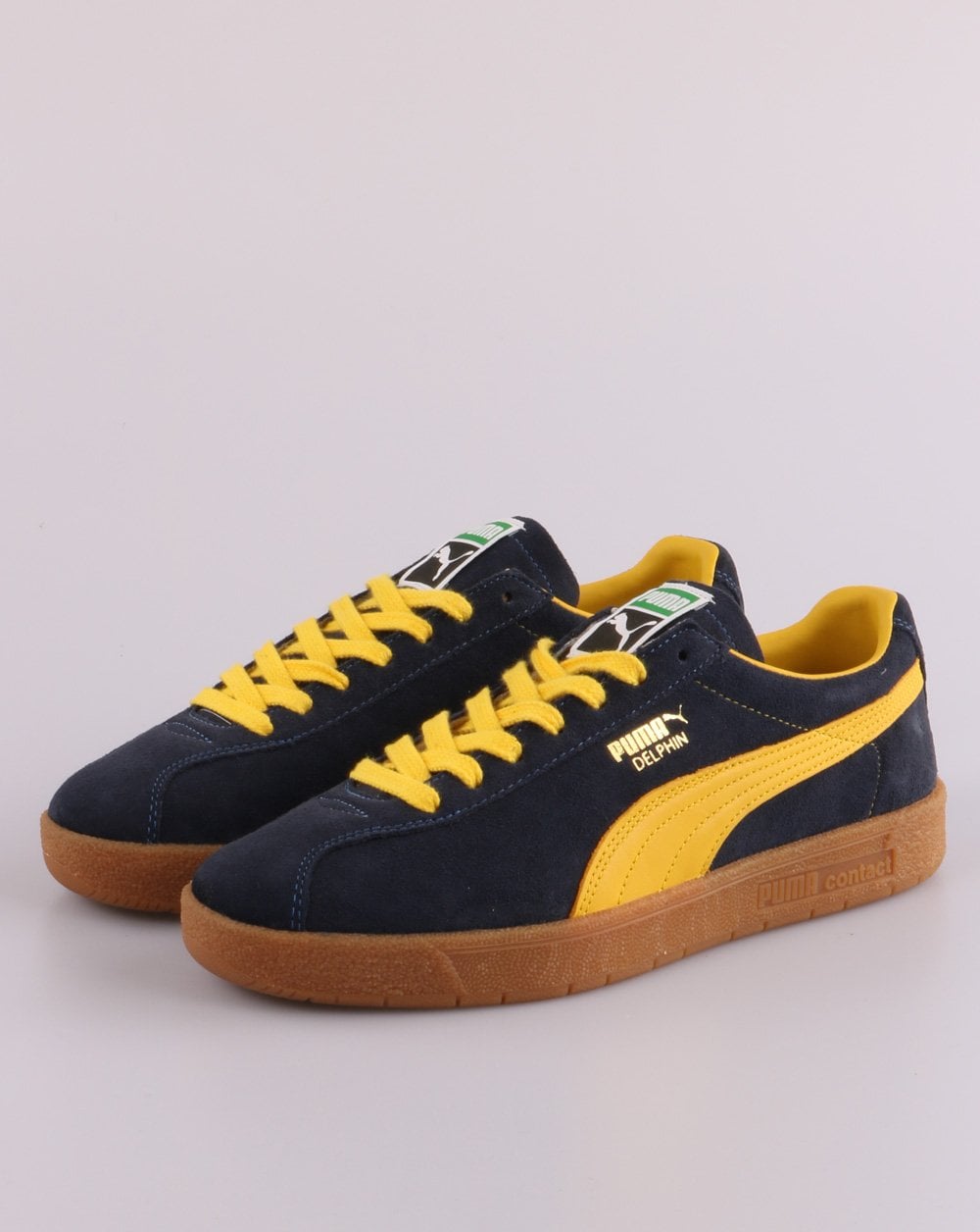 Puma Delphin Og Trainer Marine/Gelb