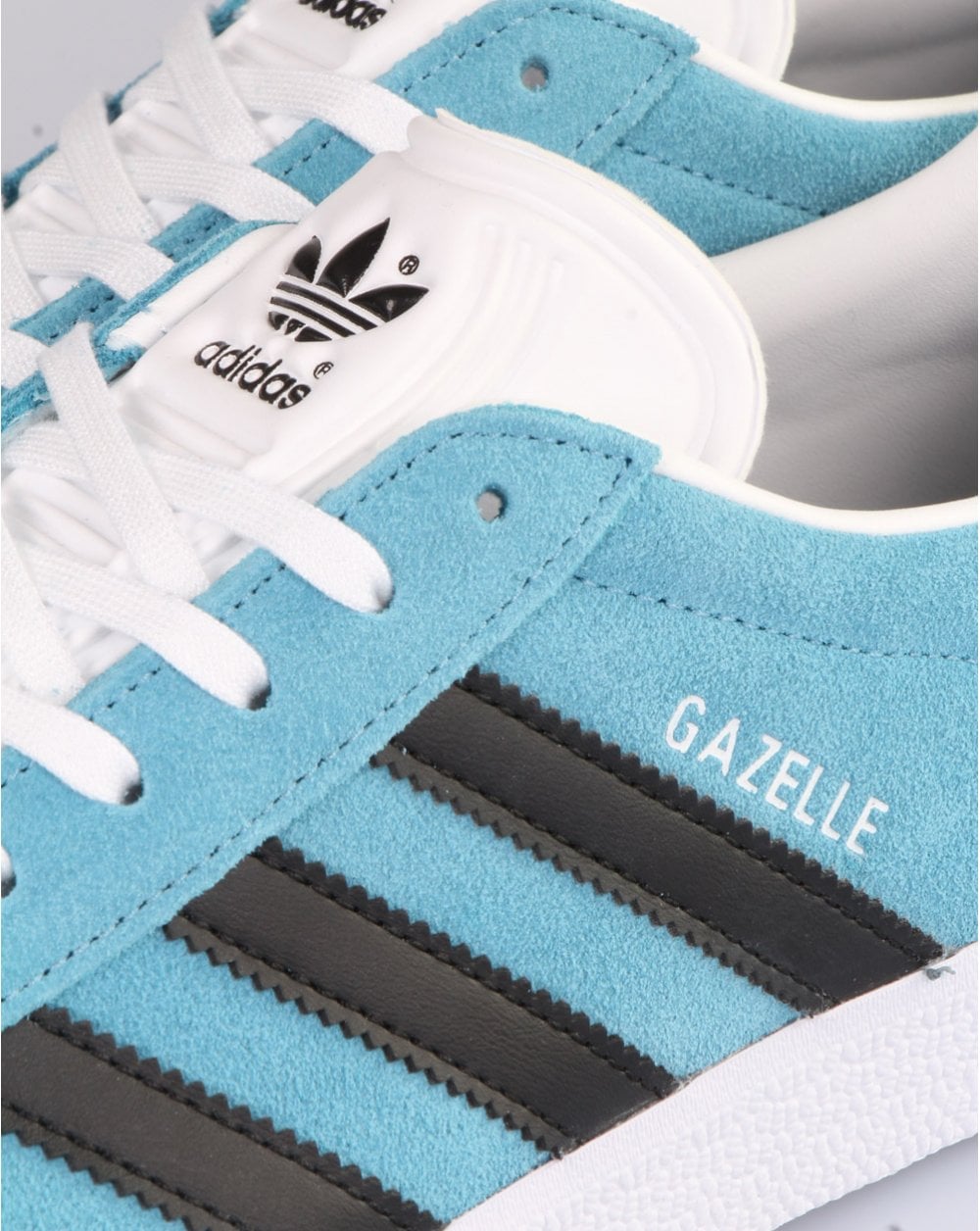 Adidas Gazelle Sneakers Hazy Blau/Schwarz