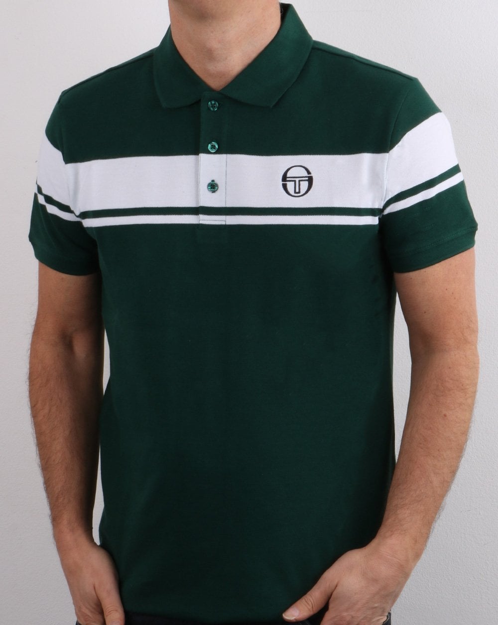 Sergio Tacchini Young Line Poloshirt Dunkelgrün