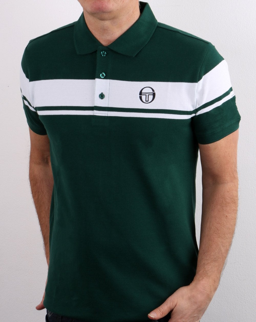 Sergio Tacchini Young Line Poloshirt Dunkelgrün