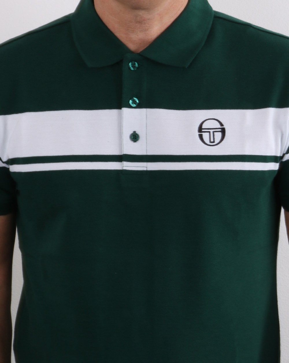Sergio Tacchini Young Line Poloshirt Dunkelgrün