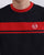 Sergio Tacchini Masters T Shirt Navy /Red