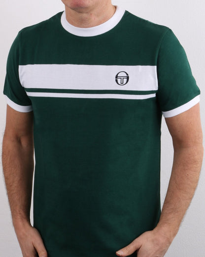 Sergio Tacchini Masters T-Shirt Grün/Weiß