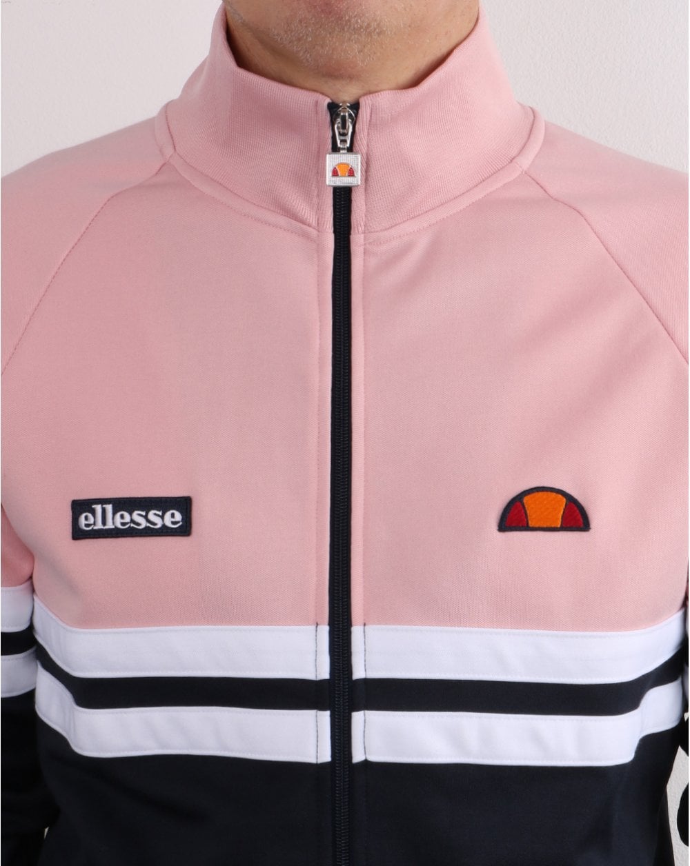 Ellesse Rimini Trainingsjacke Marineblau / Rosa