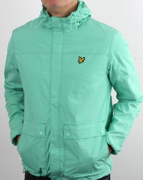 Lyle And Scott Hooded Pocket Jacket Mint